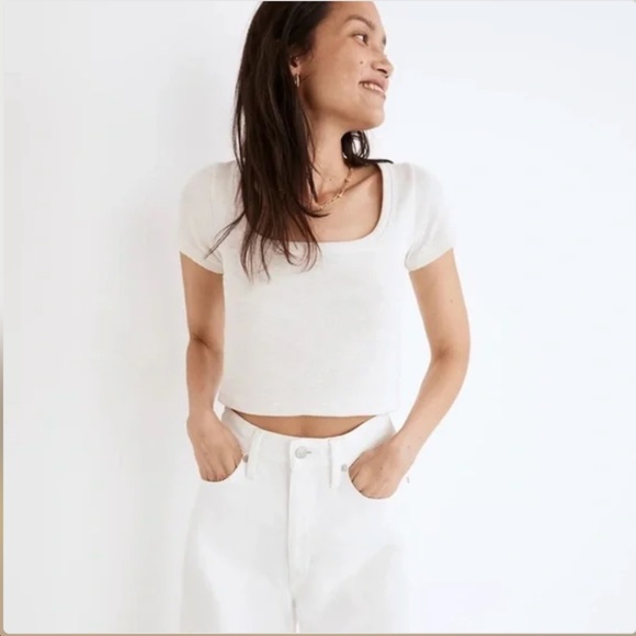 Bundle: Perfect Madewell Cropped Basic Tees - Picture 10 of 10